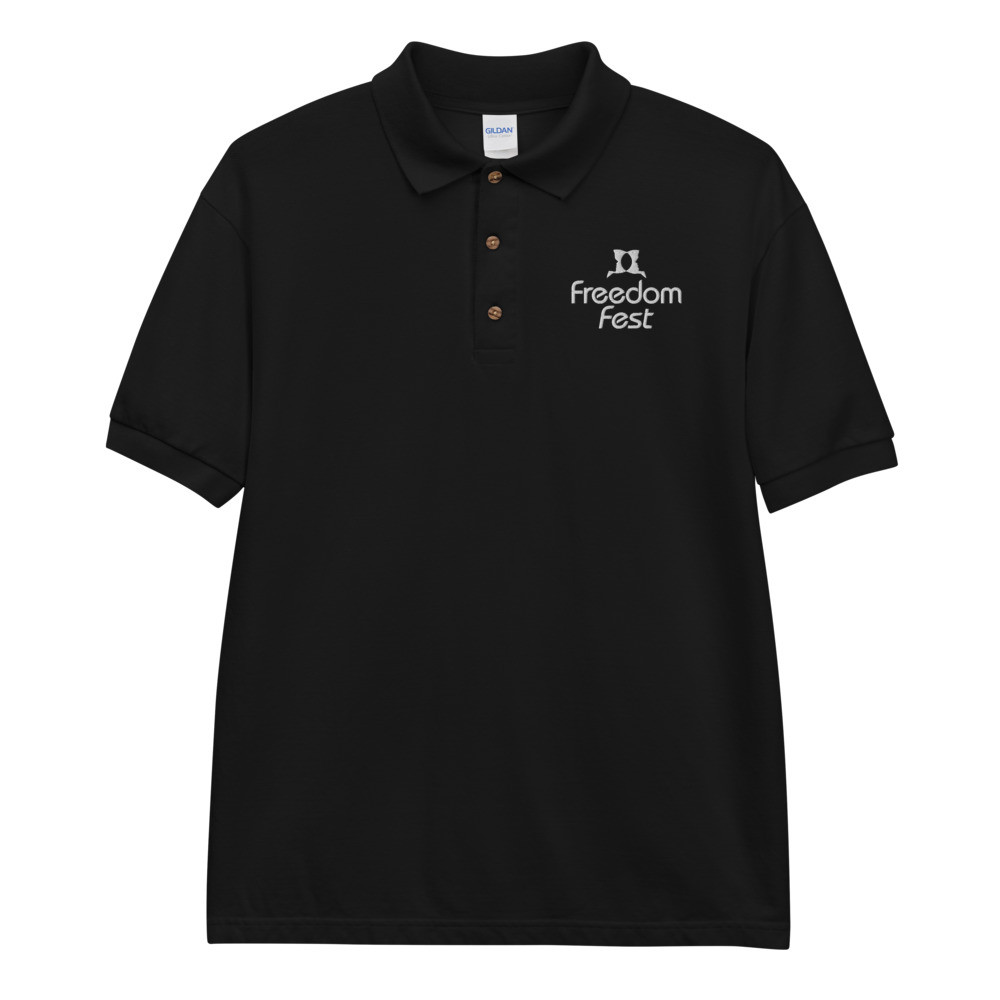 FreedomFest Logo - Embroidered Unisex Polo Shirt