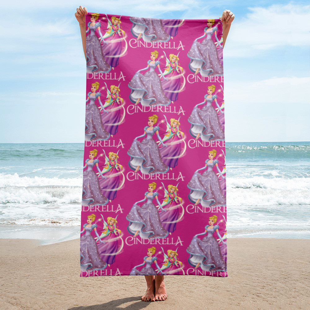 Cinderella & Fairy Godmother - Towel