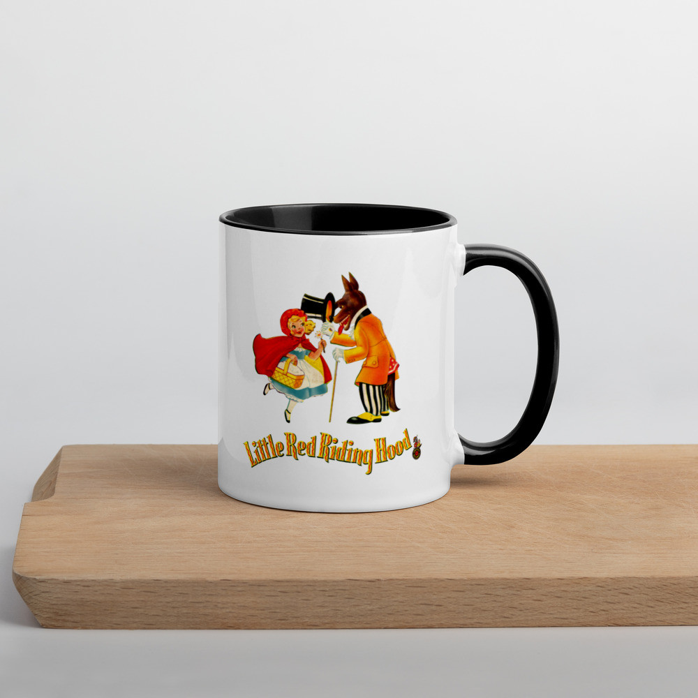 Little Red Riding Hood Mug with Color Inside