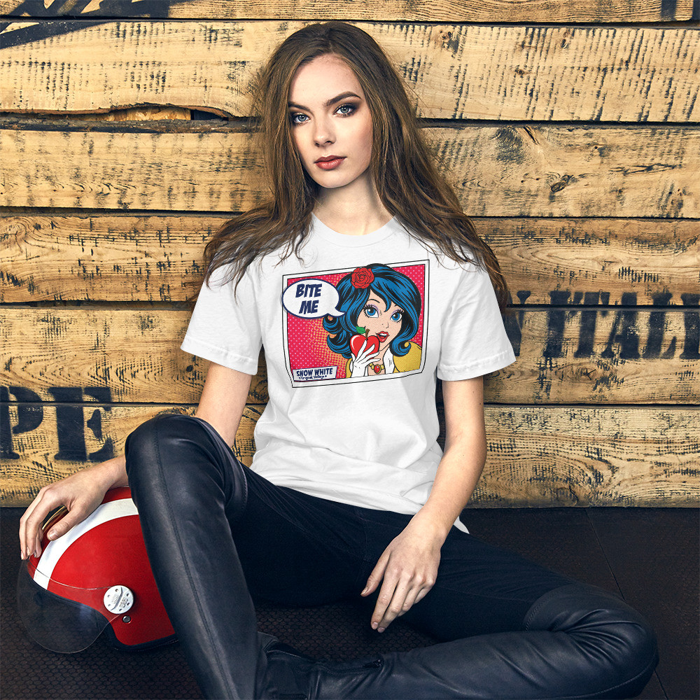 Snow White "Bite Me" - Short Sleeve Tee