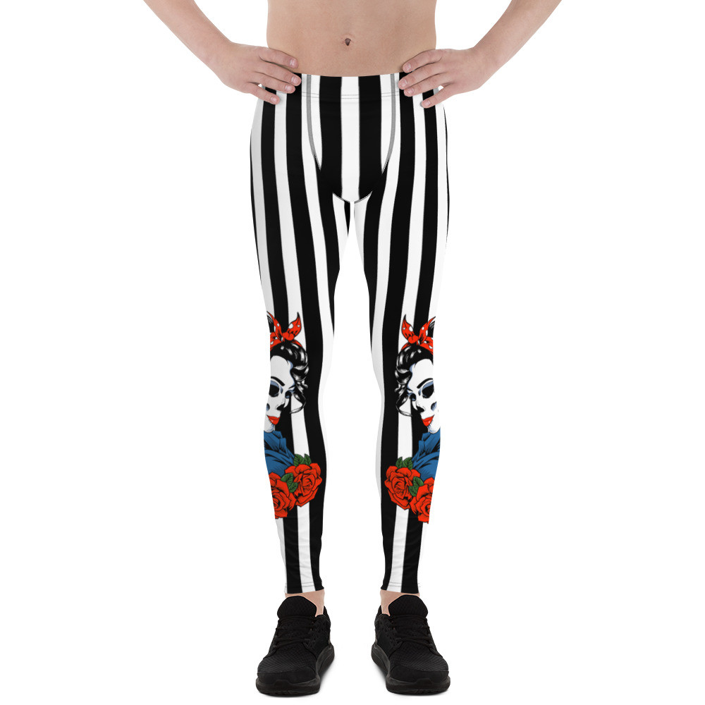 Stripe Men's Leggings