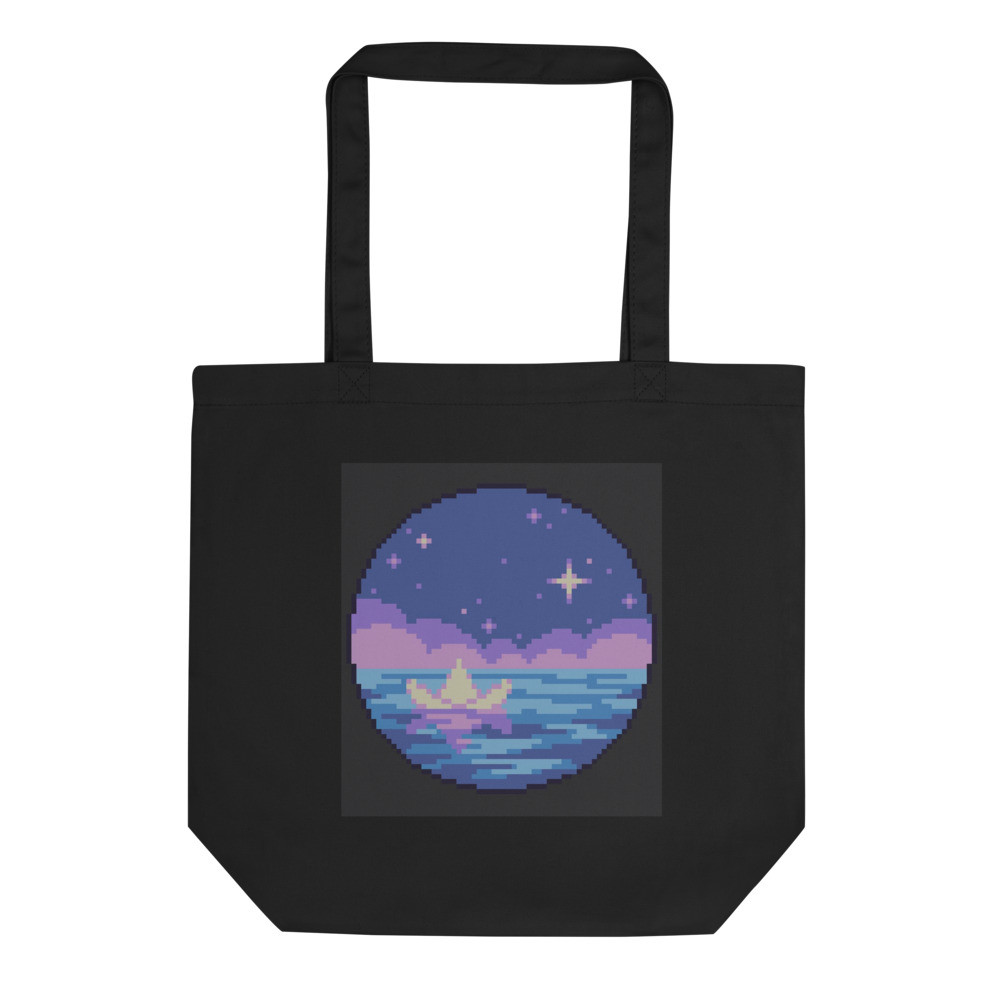Eco Bag Pixel Paper Boat