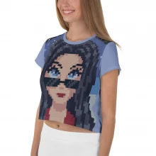 Crop Tee Monalisa