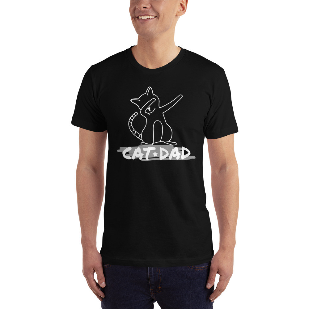 Cat Dab Dad T-Shirt