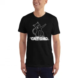 Cat Dab Dad T-Shirt