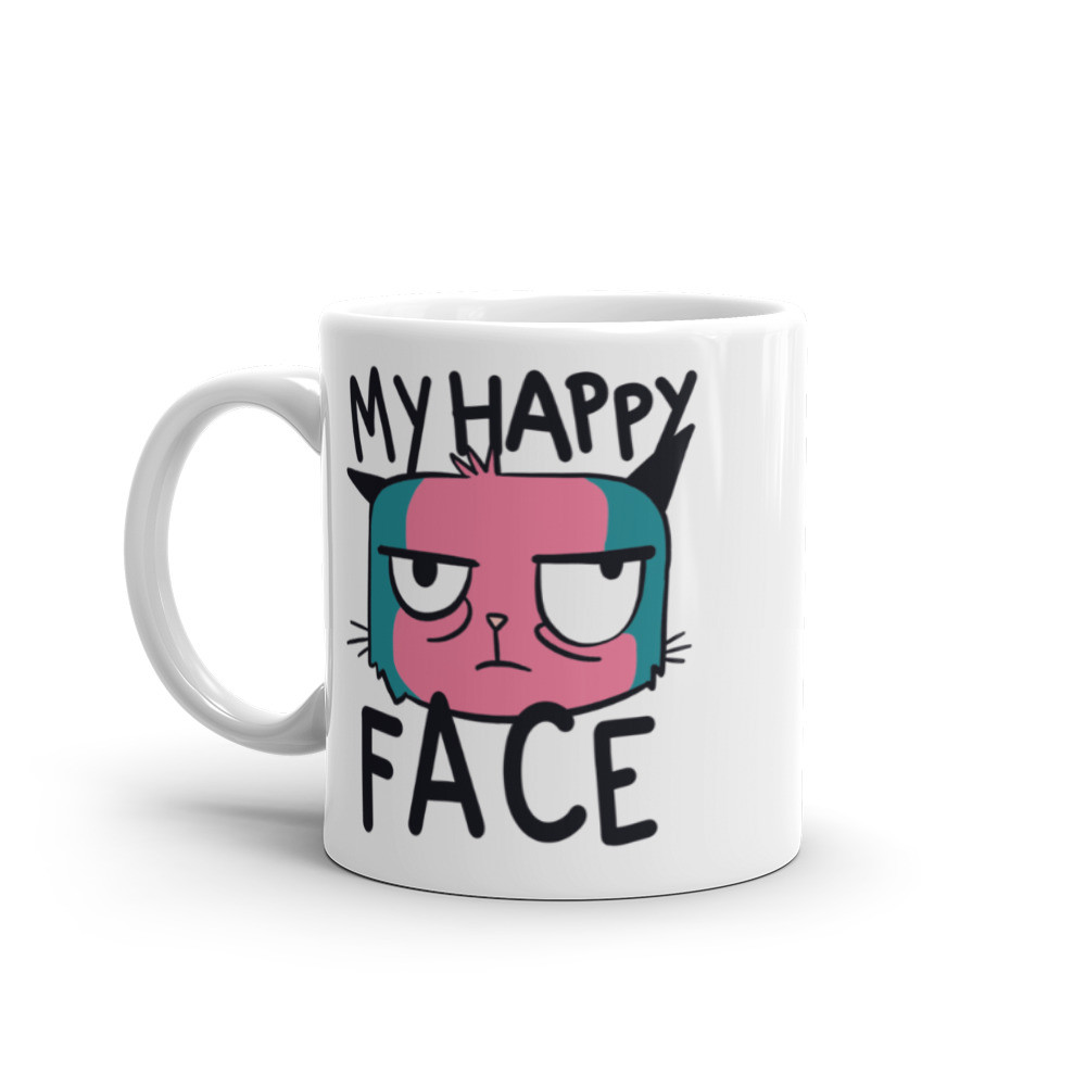 My Happy Face mug