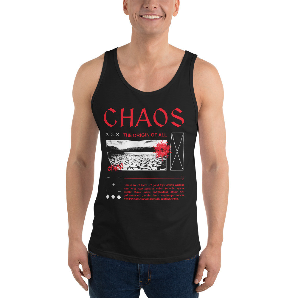 CHAOS VIRTUE404 UNISEX TANK TOP