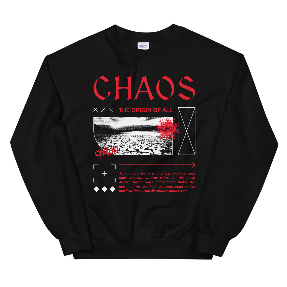 CHAOS VIRTUE404 UNISEX SWEATSHIRT
