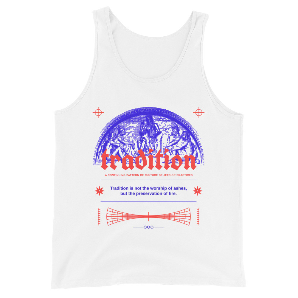 TRADITION VIRTUE404 UNISEX TANK TOP