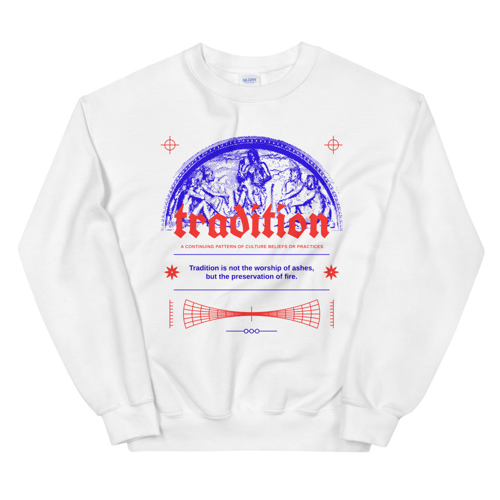 TRADITION VIRTUE404 UNISEX SWEATSHIRT