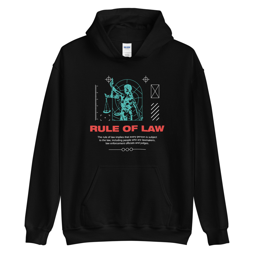RULE OF LAW VIRTUE404 UNISEX HOODIE