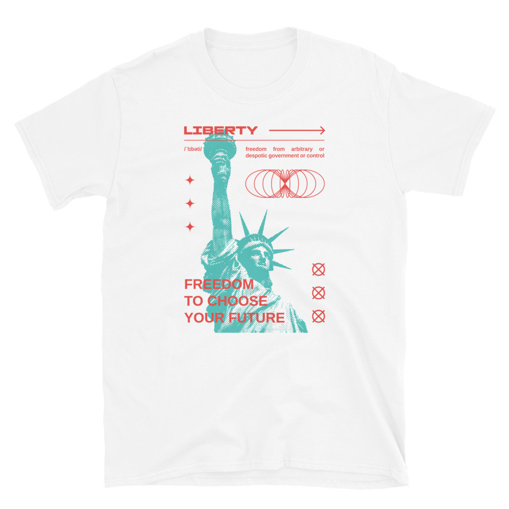LIBERTY VIRTUE404 UNISEX T-SHIRT
