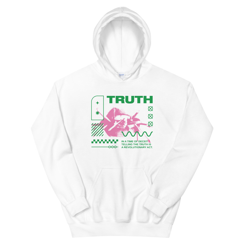 TRUTH VIRTUE404 UNISEX HOODIE