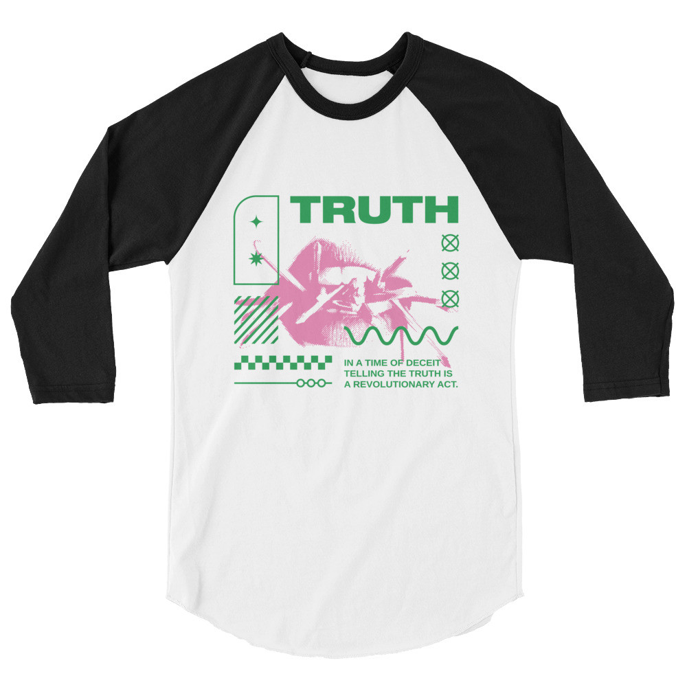 TRUTH VIRTUE404 UNISEX BASEBALL SHIRT