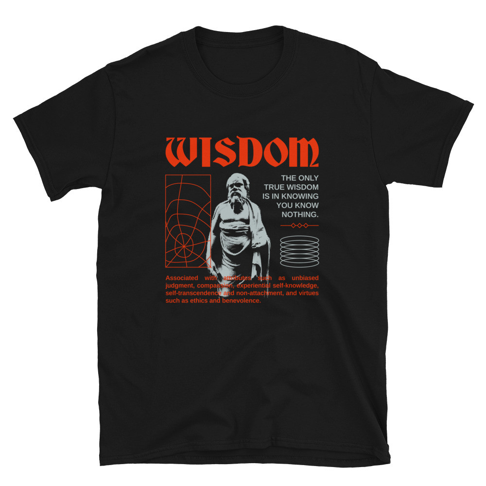 WISDOM VIRTUE404 UNISEX T-SHIRT