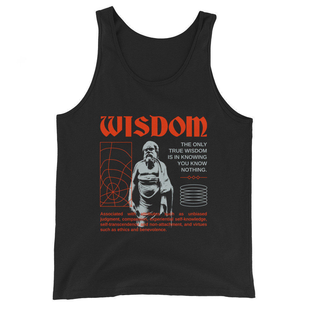 WISDOM VIRTUE404 UNISEX TANK TOP
