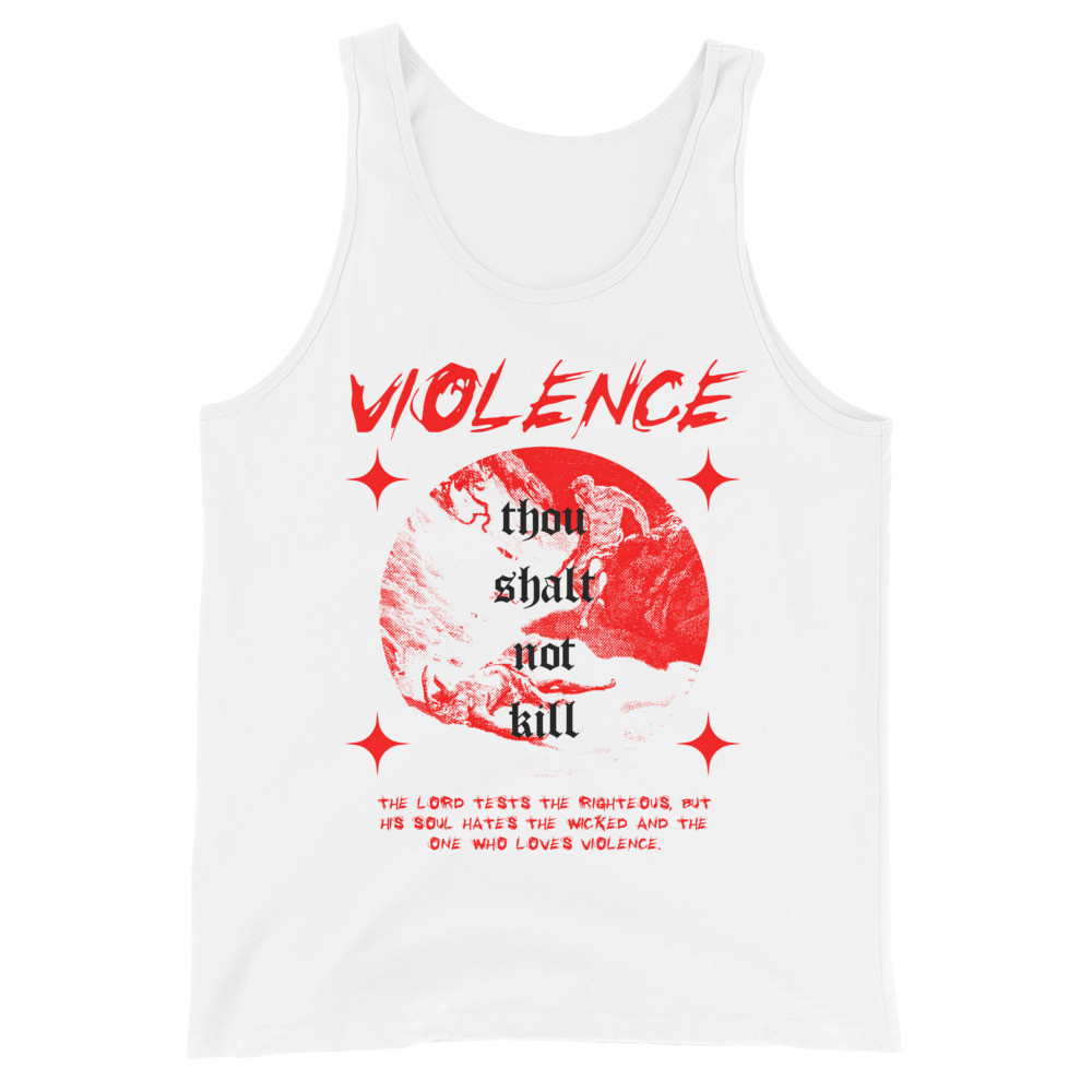 VIOLENCE DANTE'S INFERNO UNISEX TANK TOP VIRTUE404 STREETWEAR