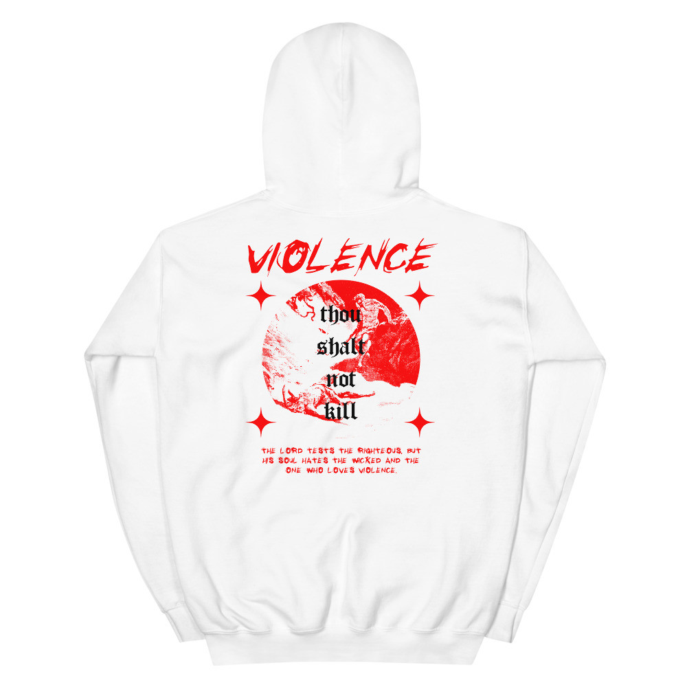 VIOLENCE DANTE'S INFERNO UNISEX HOODIE VIRTUE404 STREETWEAR