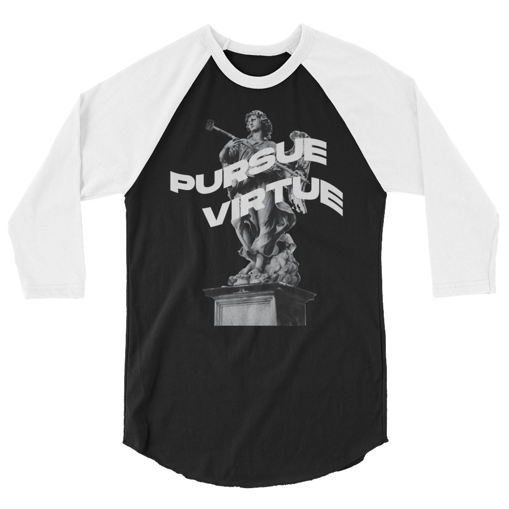PURSUE VIRTUE UNISEX BASEBALL SHIRT