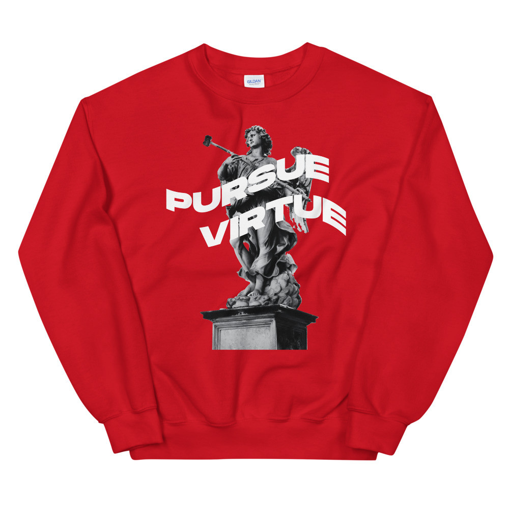 PURSUE VIRTUE UNISEX SWEATSHIRT