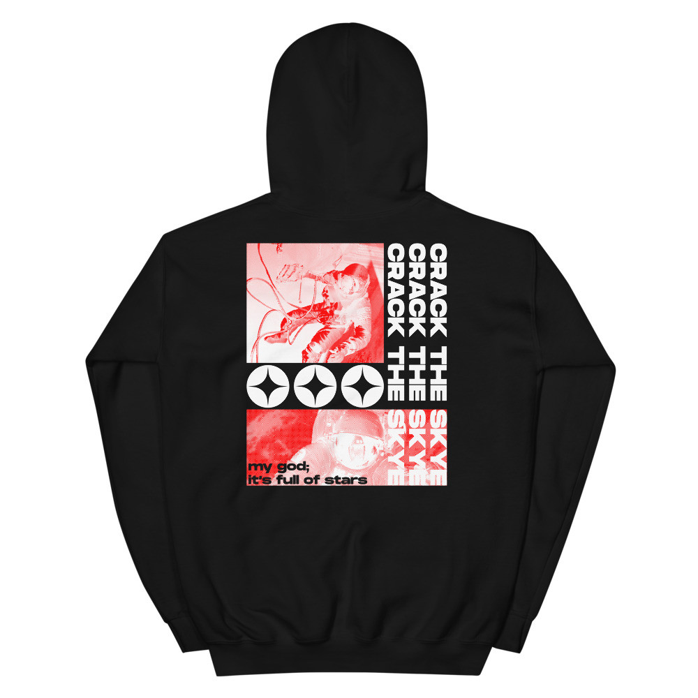 CRACK THE SKYE STREETWEAR UNISEX HOODIE