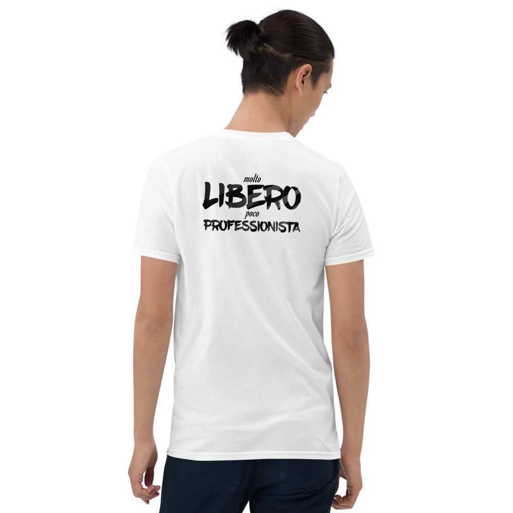 Molto Libero Poco Professionista Unisex T-Thirt Gildan 64000 - White
