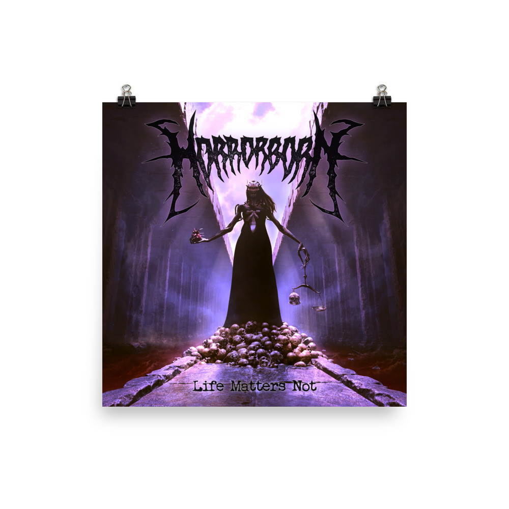 18x18 Album Art Poster
