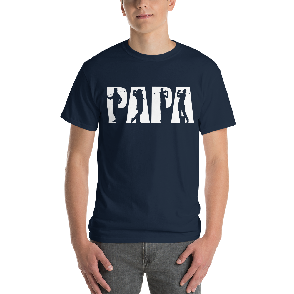 Papa Golf Silhouette Tee Shirt