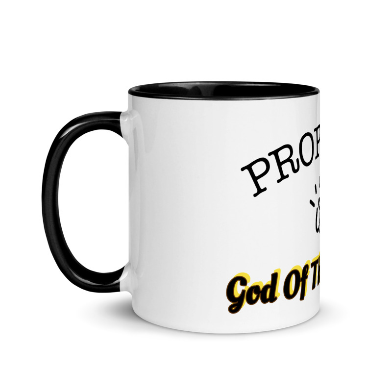 God Of The Universe Mug with Color Inside
