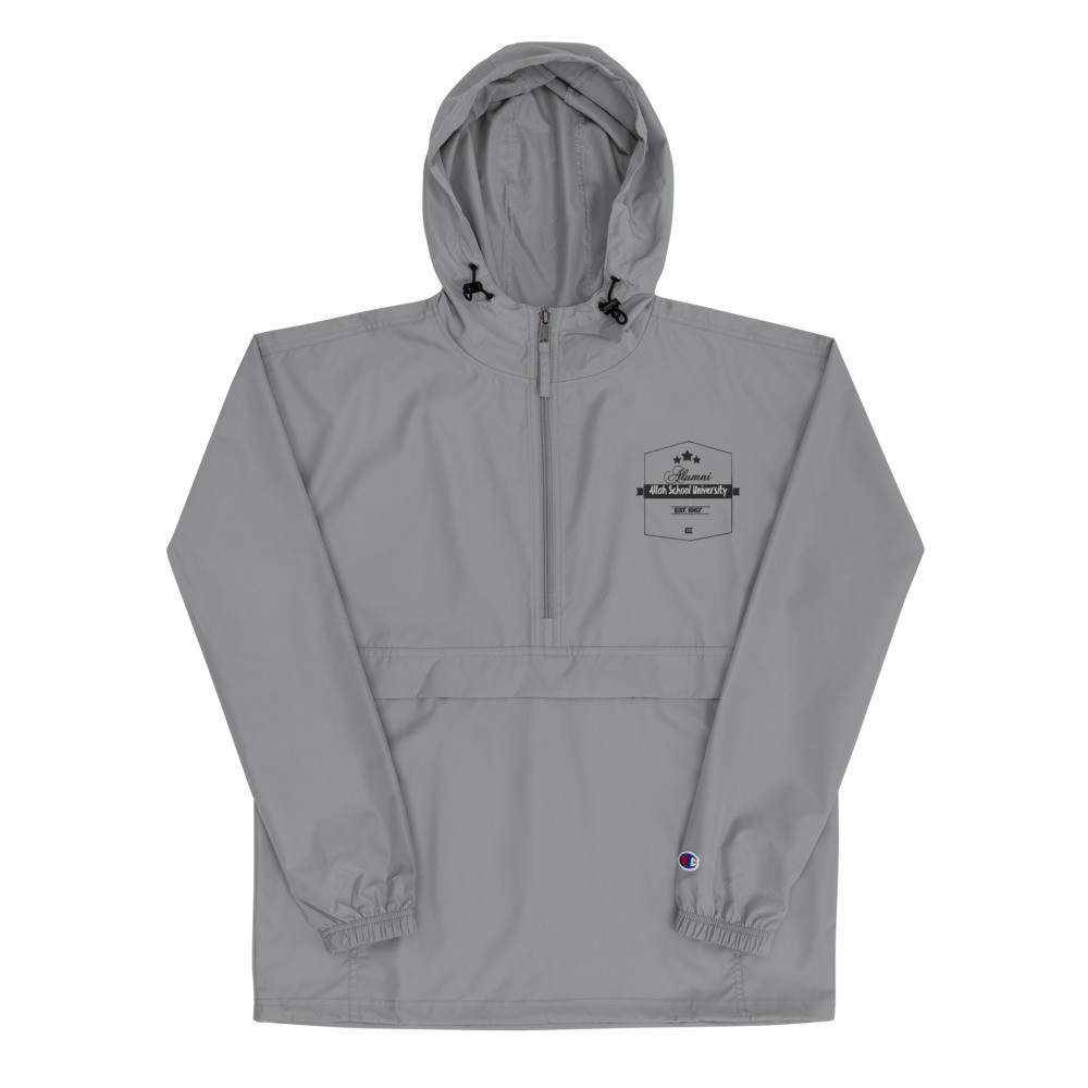 Allah School University Embroidered Champion Packable Jacket