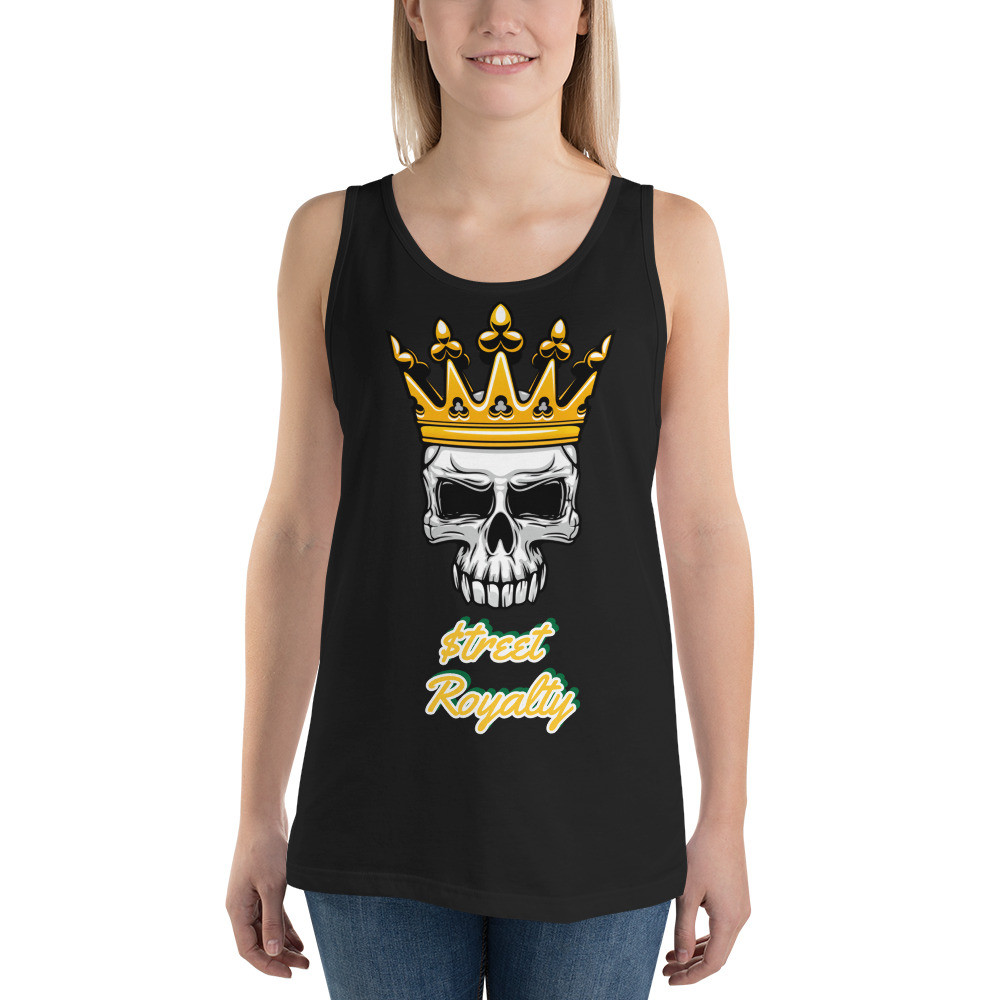 street royalty skull Unisex Tank Top