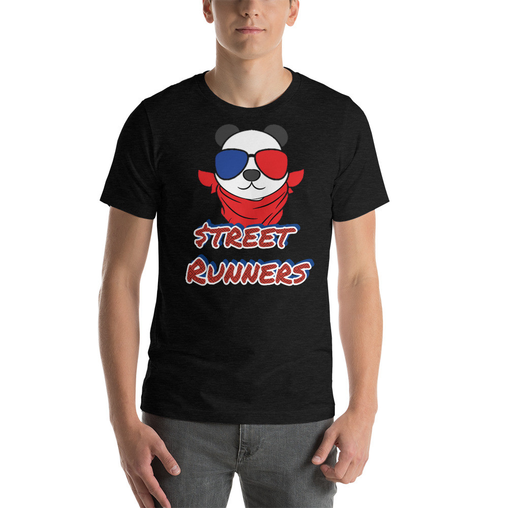 panda street runners Unisex T-Shirt