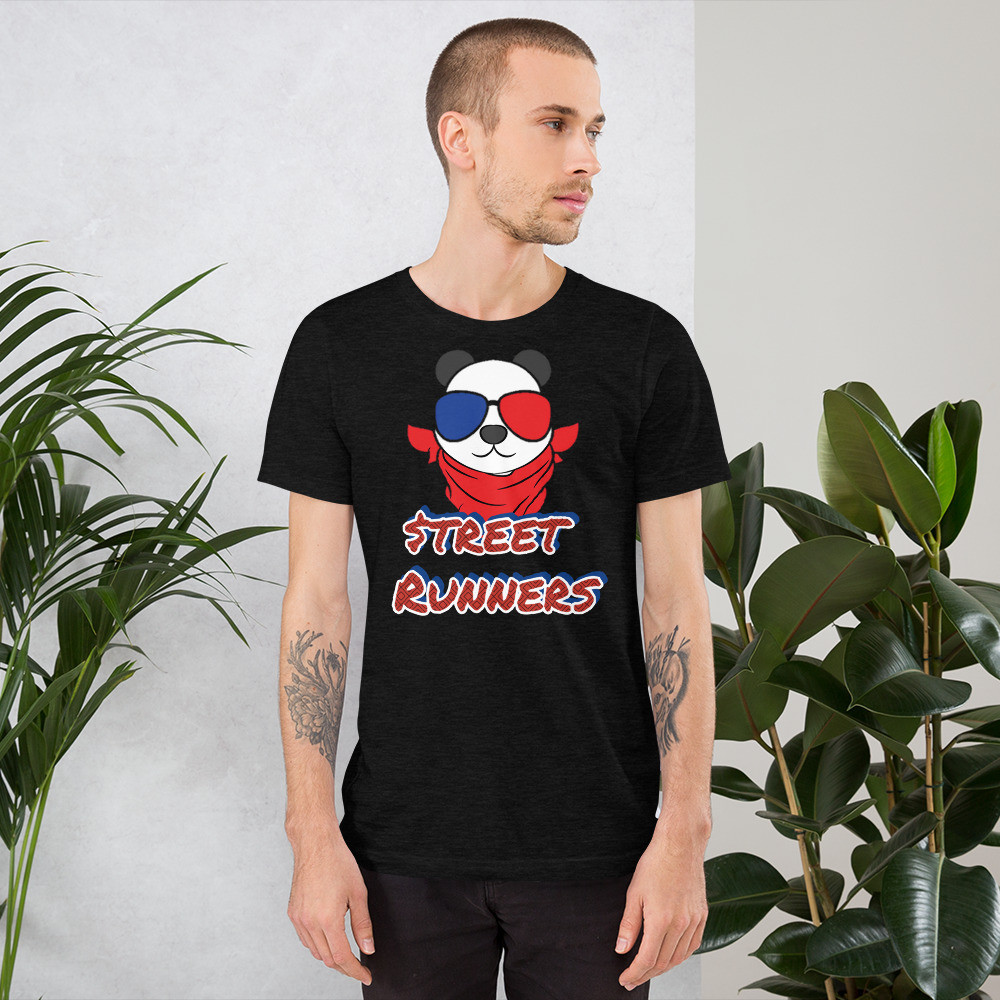 panda street runners Unisex T-Shirt