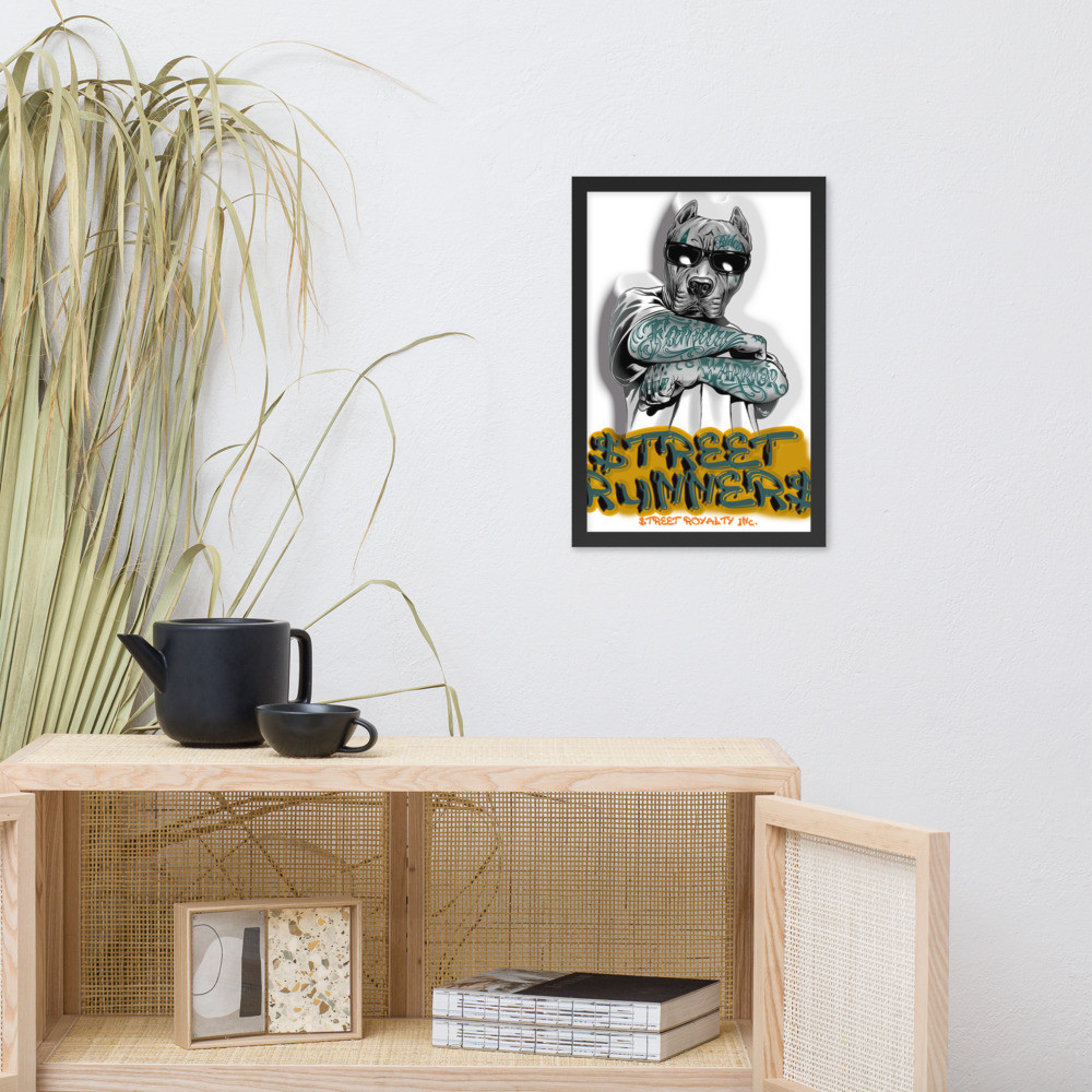 street runner poster framed