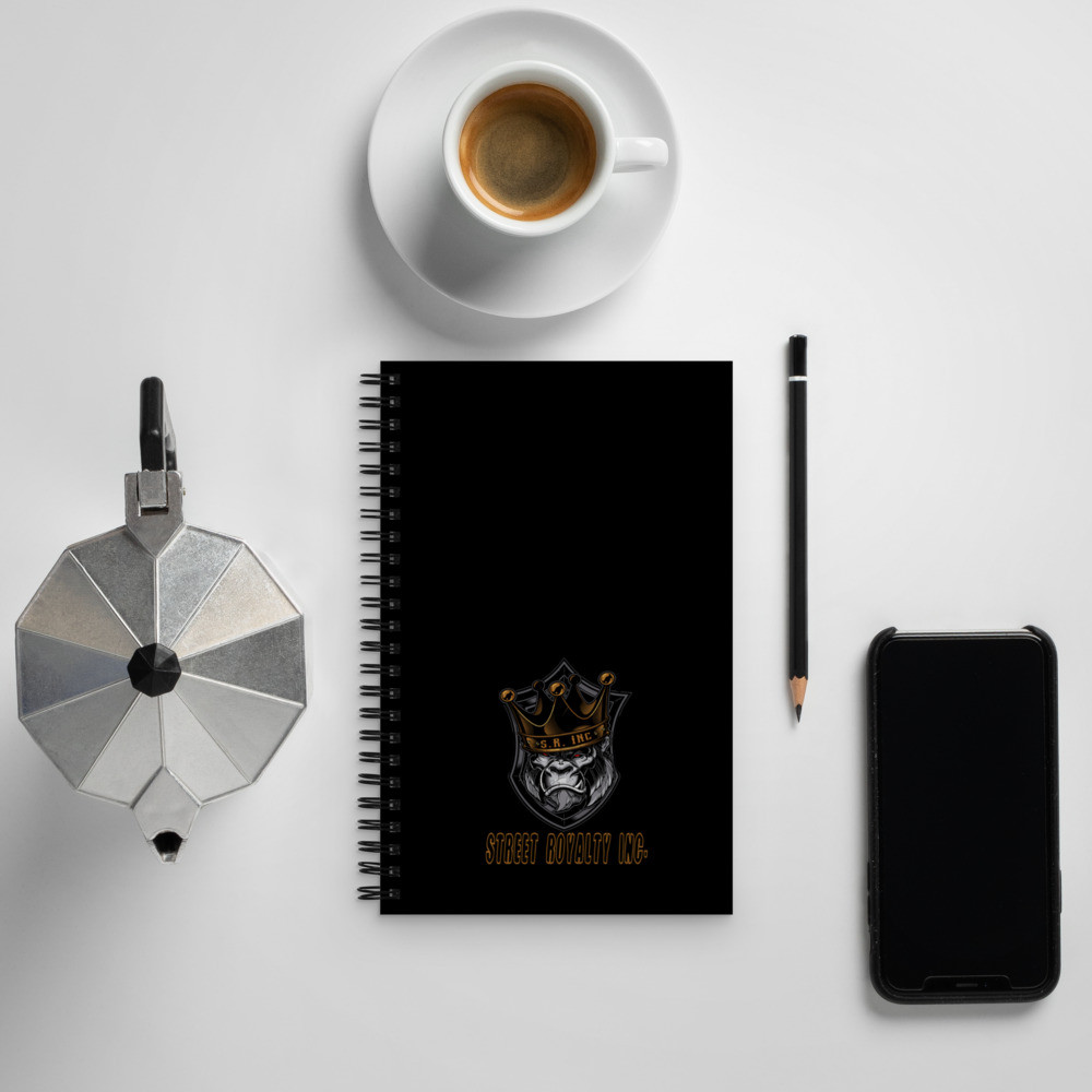 Spiral notebook street royalty