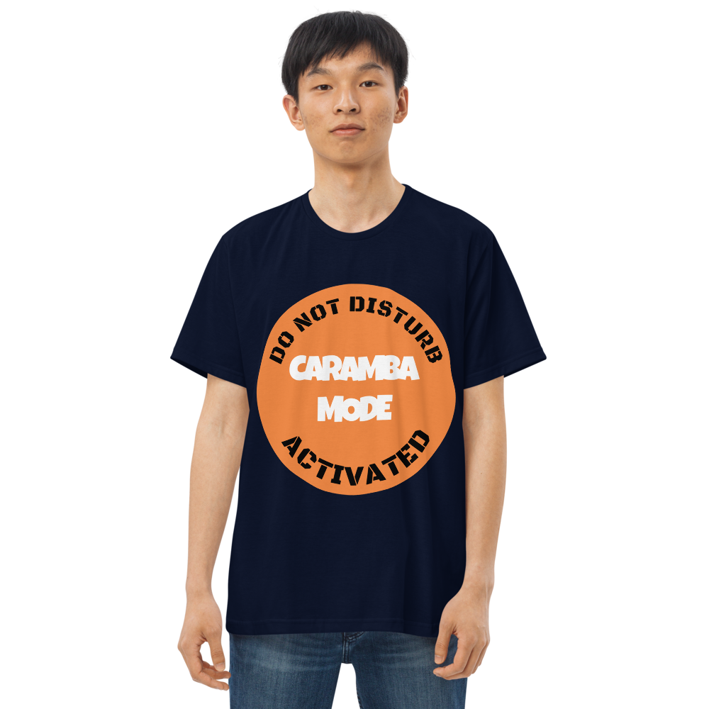 Men's fitted straight cut t-shirt