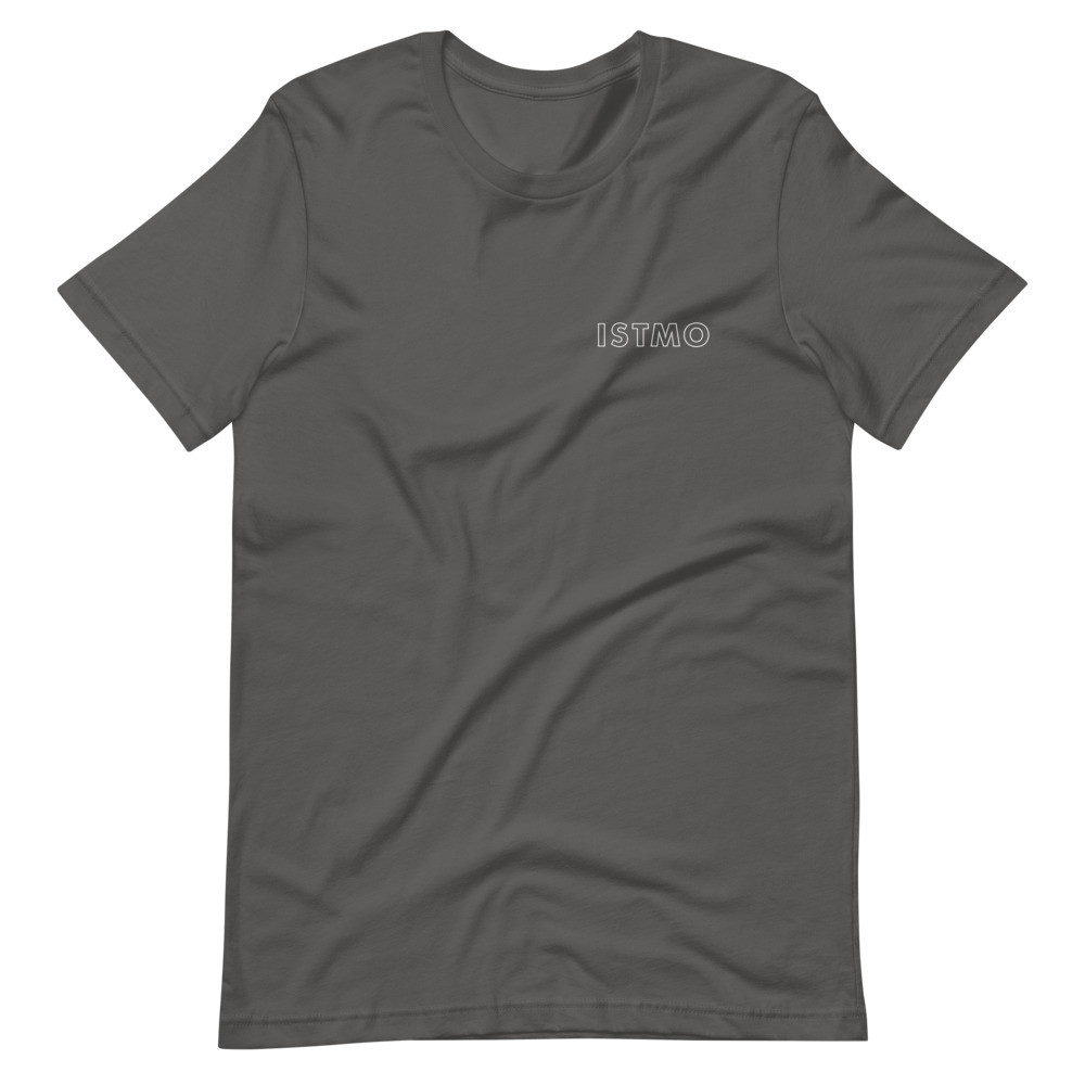 T-shirt con stampa logo bianco 