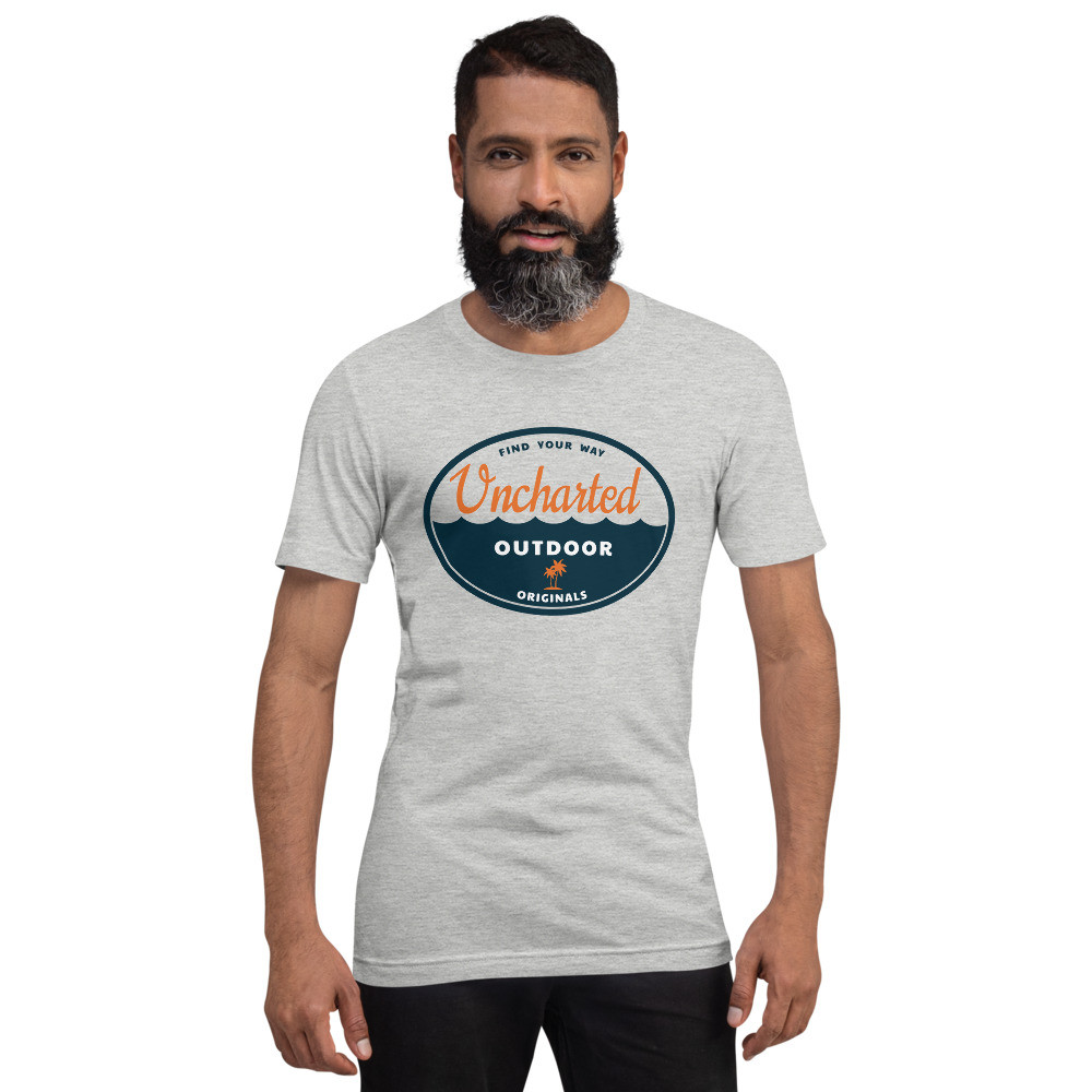 Uncharted Outdoor Wave Short-Sleeve Unisex T-Shirt