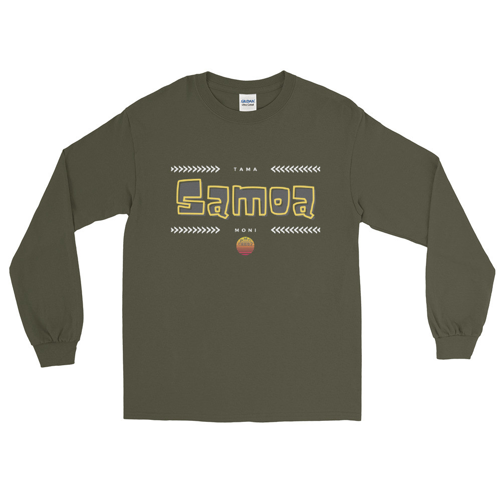 Tama Samoa Moni Long Sleeve Shirt | Samoan Islander