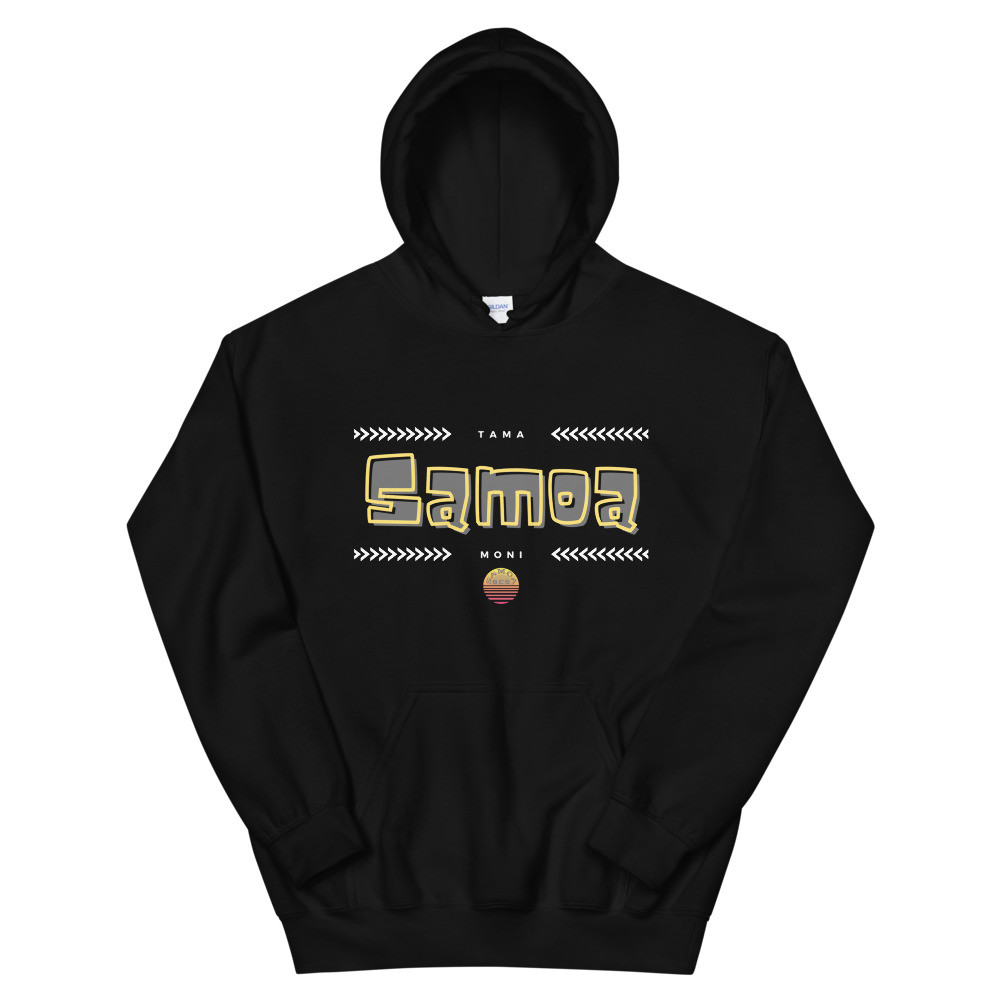 Tama Samoa Moni Hoodie | Unisex Hoodie | Pasefika Samoan Islander