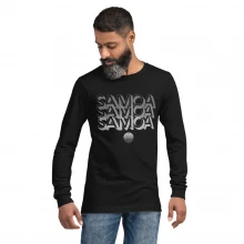 3Grey Blend SAMOA | Unisex Long Sleeve Tee | Pasefika 