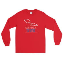 Samoa Muamua Le Atua Long Sleeve Shirt | Pasefika Islander Samoan