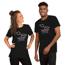 Samoa Muamua Le Atua T-Shirt | Short-Sleeve Unisex T-Shirt | Pasefika Samoan Islander