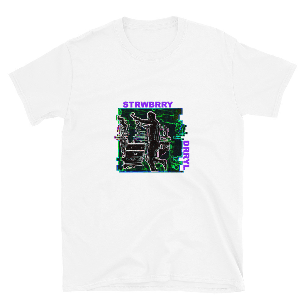 STRWBRRY_DRRYL BLH Black Neon Tee