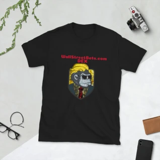 WallStreetBets.com DEX - Stylized Ape Unisex T-Shirt