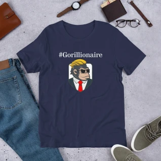 Gorillionaire - Short-Sleeve Unisex T-Shirt