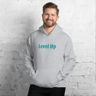 "Level Up" - Unisex Hoodie (5 Colours)