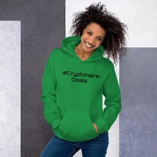 "#Cryptonaire Goals" - Unisex Hoodie (6 Colours)