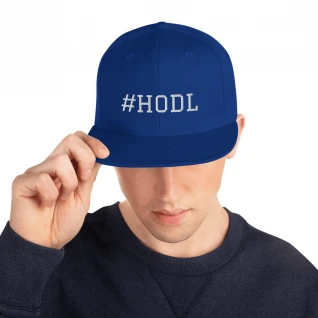 "#HODL" - (FREE SHIPPING) Snapback Hat (6 Colours)
