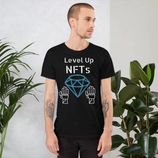 "Level Up NFTs " - (FREE Shipping) Unisex T-Shirt (5 Colours)